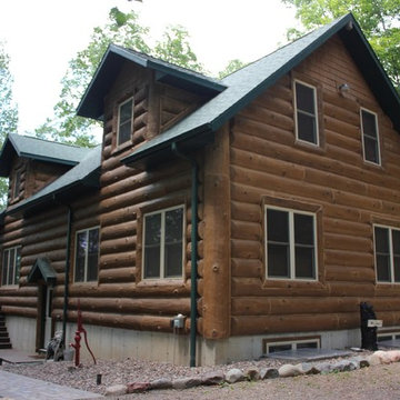 Concrete Log Siding Homes