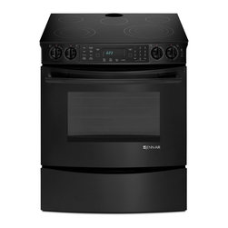 Jenn-Air 30" Slide-in Electric Range, Black On Black | JES8850CAB - Gas Ranges And Electric Ranges