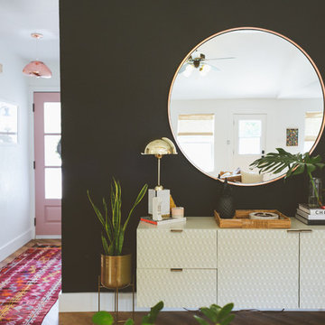 My Houzz: Sweet Pink Touches and Colorful Boho Style in Austin