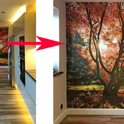 Autumn Leaves Wallpaper Mural - Wallpaper