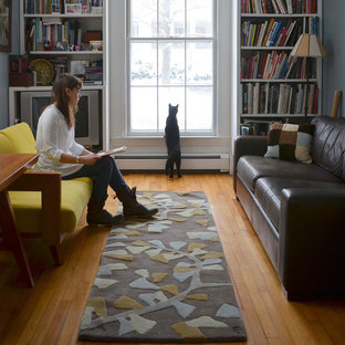 Minimalist home theater photo in Portland Maine