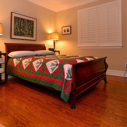 Traditional Look with a Modern Twist - Hardwood Flooring