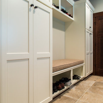 Laundry & Mudroom combine for the Ultimate in Utility