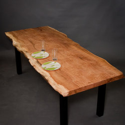 Figured Reclaimed Maple Dining Table - Dining Tables