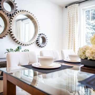 Open concept modern bungalow, Oakville ON
