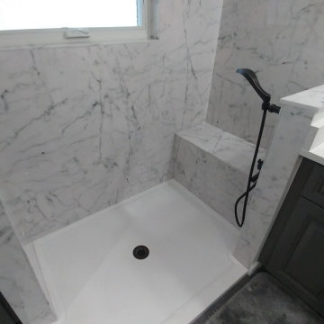 Bathroom remodelled