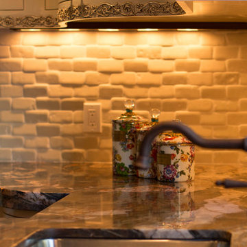 Kitchen and Stair renoval in Los Gatos CA Timeworn for floor/stairs/ backsplash