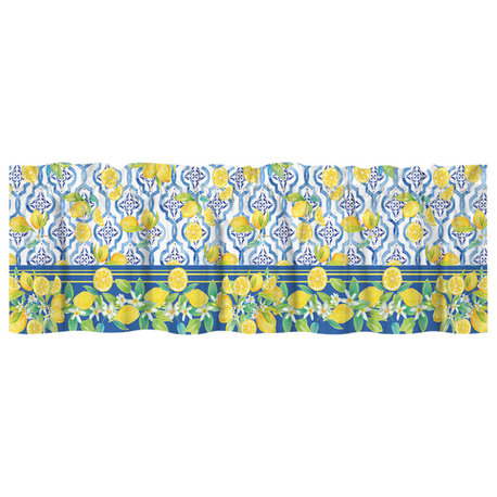 Lovely Lemons Window Valance