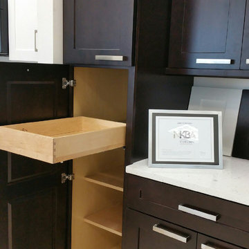 Ebony Shaker Cabinets
