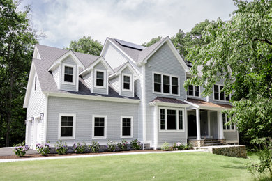 Traditional exterior home idea in Boston