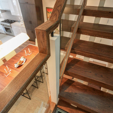 Project #68 | Ultra-Modern Staircase with Glass Landings