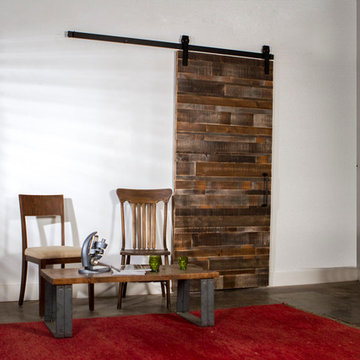 Horizontal Rustica Reclaimed Barn Door