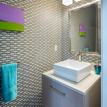 Casual Modern Bathroom in Fairfield, CT