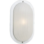Progress - Progress P5704-30 One light outdoor wall mount - Polycarbonate light for indoor and outdoor areas. Colors will not fade and parts will not corrode. UV stabilized. UL listed for wet locations. Wall mount only.   Colors will not fade and parts will not corrode. Mount on walls or ceilings. Polycarbonate light for indoor and outdoor areas. Shade Included: TRUE Warranty: 1 Year Warranty* Number of Bulbs: 1*Wattage: 60W* BulbType: Medium Base* Bulb Included: No