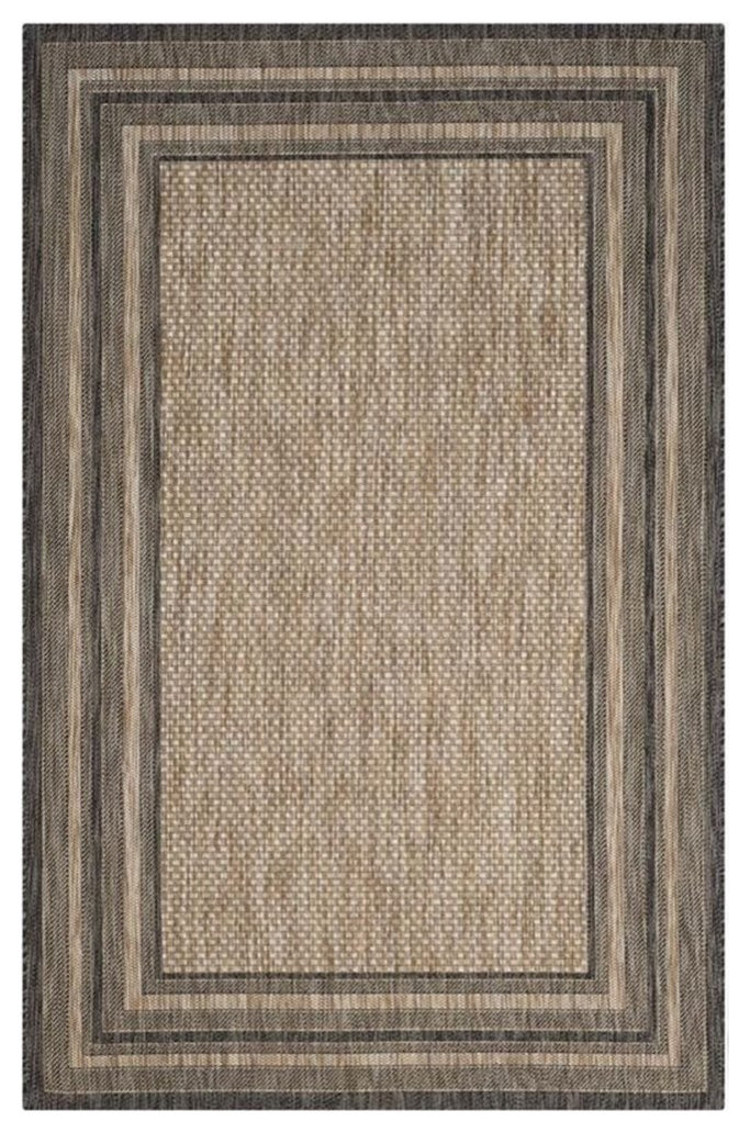Safavieh Courtyard Natural Indoor Outdoor Rug - 2'7