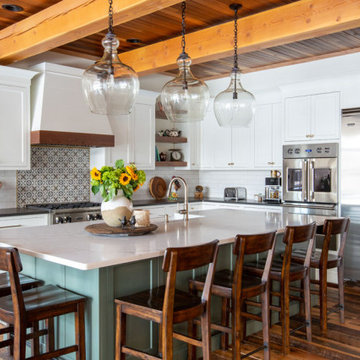 Rustic Log Cabin Kitchen