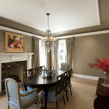 iron oak dining room