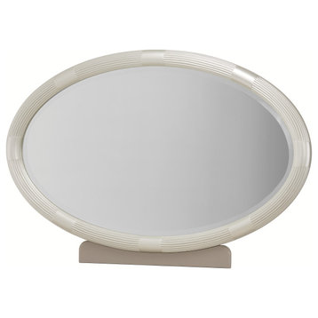 Lanterna Dresser Mirror, Silver Mist