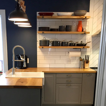 A Manitoba Oak Countertop