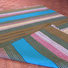 4"x6" Dhurry Kilim Flat Weave Hand-Woven Reversible Rug