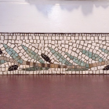 Mediterranean Mosaic Backsplash in Oakland, CA