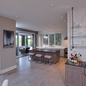 Home Bar/Kitchen - Southern MD - Waterfront Family Compound