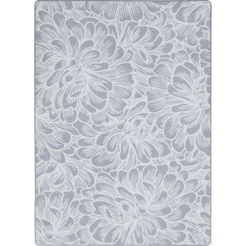 New Bloom 5'4" x 7'8" area rug, color Sterling