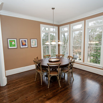Open Floor Plan Kitchen, Dining, and Living Room