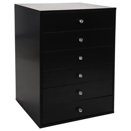 SlayStation 6-Drawer Chest, Pro Black