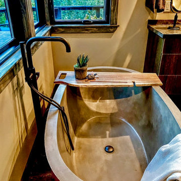 Jurassic Bathroom in Marin Hills, California
