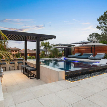 Mira Montana - Front Yard Infinity Pool, Zen-Inspired Design