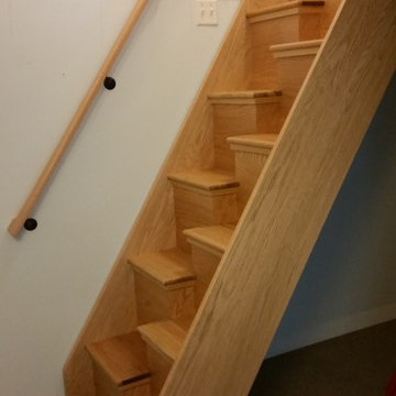 Staggered Stairs, Space saver stairs