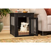 ECOFLEX® Dog Crate End Table - Espresso Large, Espresso, Medium