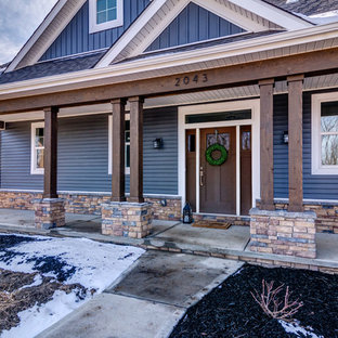 Ideas para fachadas | Diseños de fachadas de estilo de casa de campo de