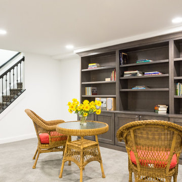 Modest Basement and Mudroom