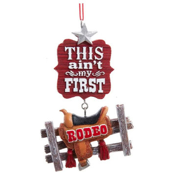 Kurt Adler This Ain't My First Rodeo Hanging Christmas Tree Ornament