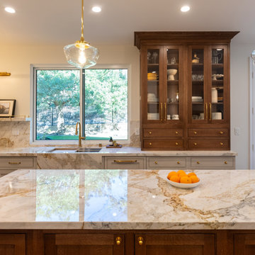 Calacatta Capixaba Marble Slab Kitchen Counters