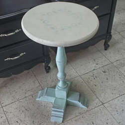 Painted Side Table - Nightstands And Bedside Tables