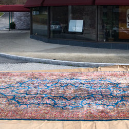 13&times;22 PERSIAN KERMAN RUG - Rugs
