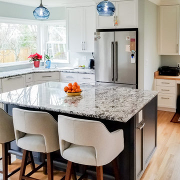 Modern Kitchen in a 1940s House