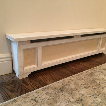 Baseboard heater covers