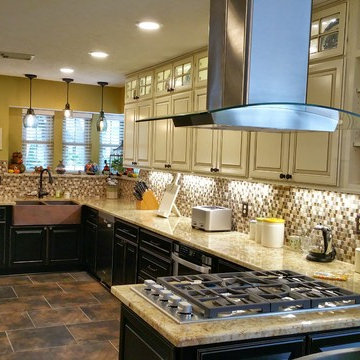 The Huggard kitchen remodel in Spring TX