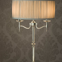 Stanford Nickel Table Lamp - Table Lamps