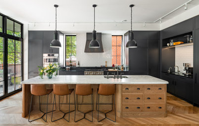 Kitchen of the Week: Vintage Industrial With a French Twist