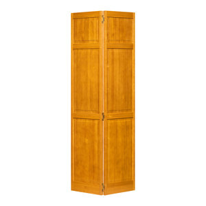 Bi Fold Closet Door Traditional 6 Panel Transitional Interior