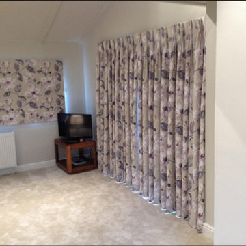 Floral Window Treatments