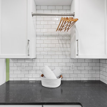 Starmark Maple Roanoake Second Floor Laundry & ADA Bath in Simply White