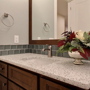 Guest Suite Bath Counter - The Genesis - Family Super Ranch with Daylight Baseme
