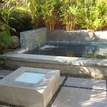 Pool waterfall