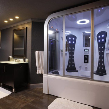Modern Bathroom with High Tech Tub